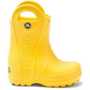 Crocs rain boots. Yellow. Size 7 toddler
